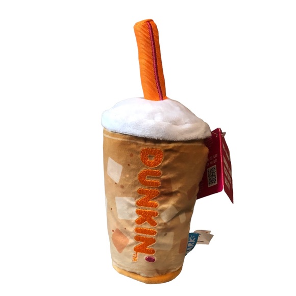 Dunkin Dog Dunkin X Bark Iced Coffee Dog Toy 222 Poshmark